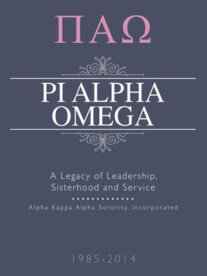 cover image of Pi Alpha Omega